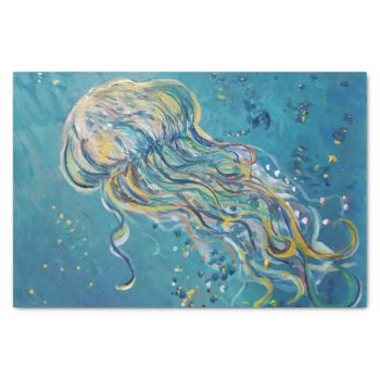 Jellyfish Tissue Paper by ch_ch_cheerful at Zazzle