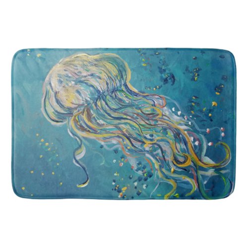 jellyfish tissue paper bath mat