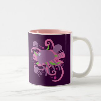Jellyfish Two-Tone Coffee Mug