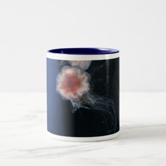 Jellyfish Two-Tone Coffee Mug