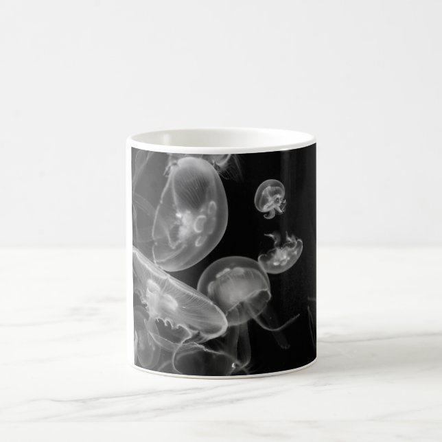 Jellyfish Underwater Coffee Mug (Center)