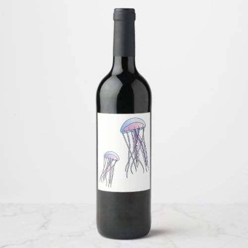 Jellyfish Wine Label