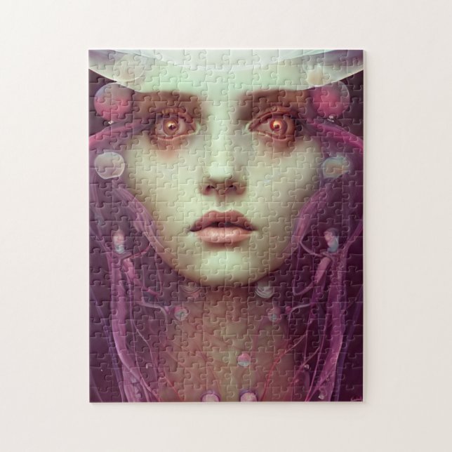 Jellyfish Woman Fantasy Jigsaw Puzzle (Vertical)