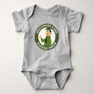 Jellystone's Ranger Smith Portrait Baby Bodysuit