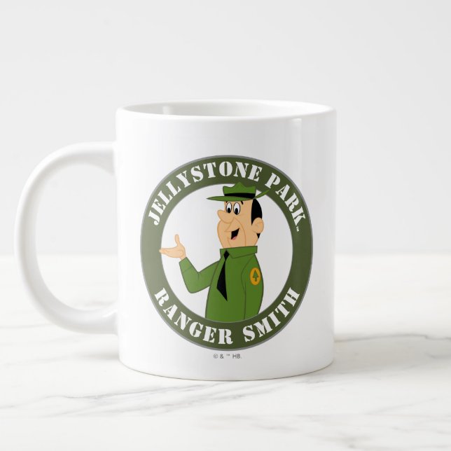 Jellystone's Ranger Smith Portrait Giant Coffee Mug (Left)