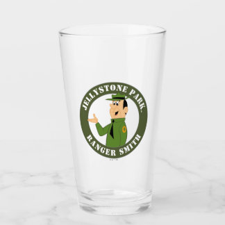 Jellystone's Ranger Smith Portrait Glass