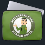 Jellystone's Ranger Smith Portrait Laptop Sleeve<br><div class="desc">Step into Jellystone Park with this vibrant portrait of Ranger Smith! Known for keeping a watchful eye on Yogi Bear and his picnic basket-stealing antics, this fun and colorful artwork showcases the beloved park ranger in his classic green uniform and friendly pose. With a bold circular frame and a retro...</div>