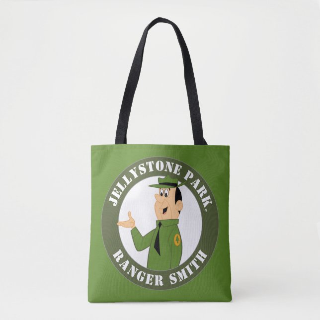 Jellystone's Ranger Smith Portrait Tote Bag (Front)