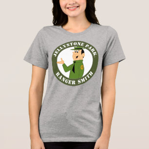 Jellystone's Ranger Smith Portrait Tri-Blend Shirt