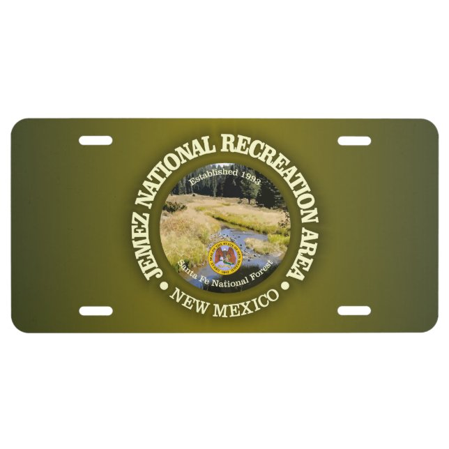 Jemez NRA License Plate (Front)