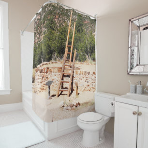 Jemez Springs, New Mexico Shower Curtain