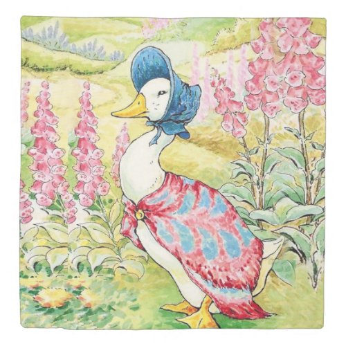 Jemima Puddle Duck by Beatrix Potter Duvet Cover
