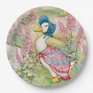 Jemima Puddle Duck by the Lake Paper Plates