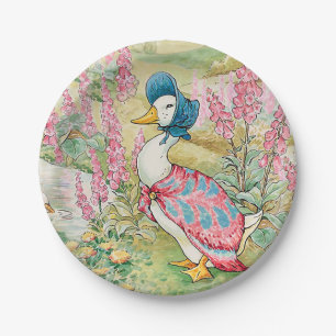 Jemima Puddle Duck by the Lake Paper Plates