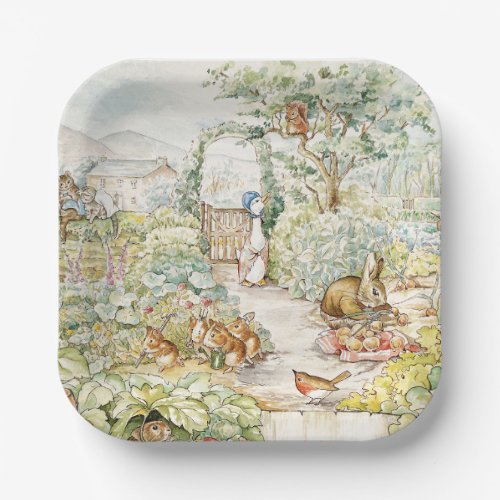 Jemima Puddle Duck    Paper Plates