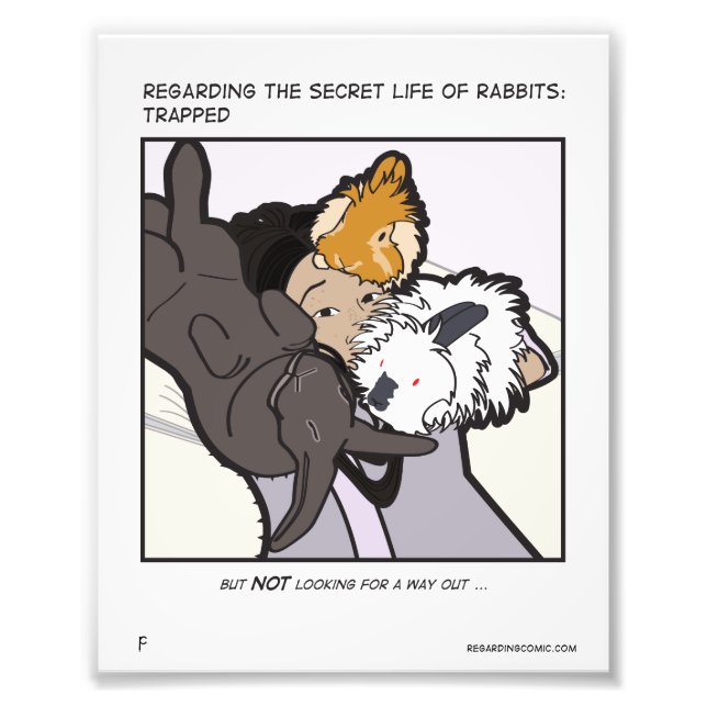 Jen Eli and Buns Photo Print (Front)