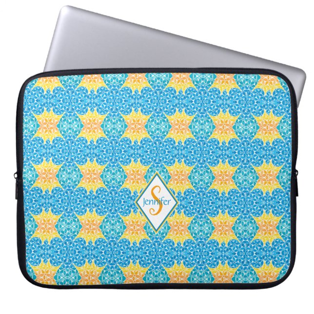 Jen Mosaic Laptop Sleeve (Front)