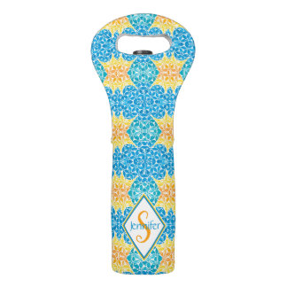 Jen Mosaic Wine Tote