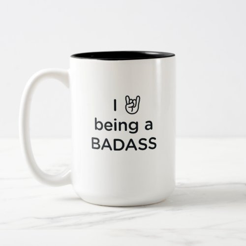 Jen Sincero Badass Emoji Mug