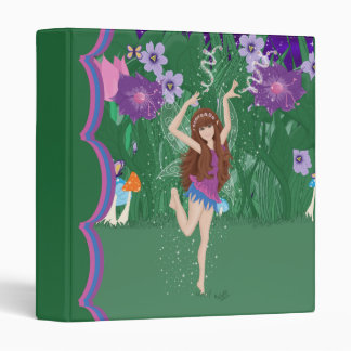 Jen the Dancing Flower Fairy 1 inch Binder