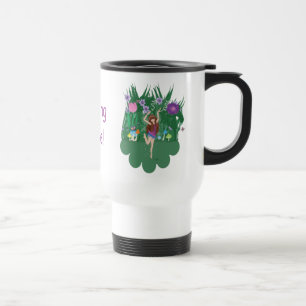 Jen the Dancing Flower Fairy Travel Mug