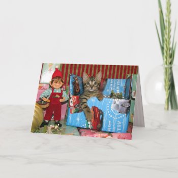 Jenkins' Christmas Card - Cat / Kitten