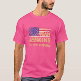 Jenkins Last Name Shirt Team Jenkins Lifetime Memb