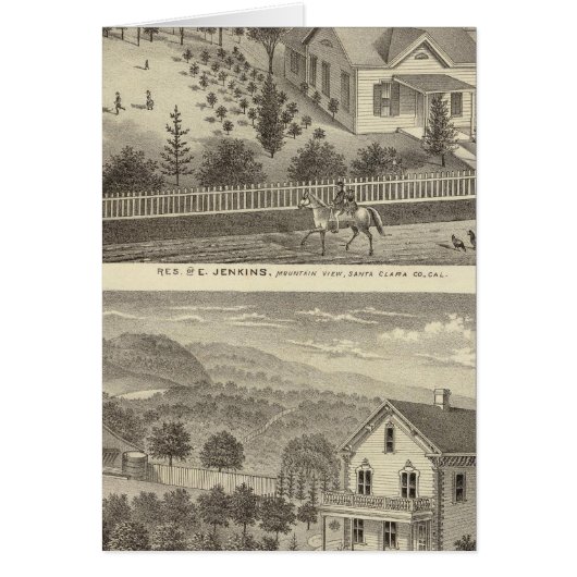 Jenkins, Snyder residences Cards (Front)