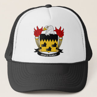 Jenks Family Crest Trucker Hat