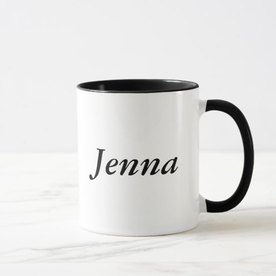 Jenna name mug