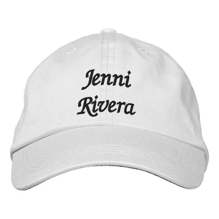 Jenni Rivera Hat Embroidered Baseball Caps