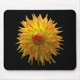 Jennie On Black Mouse Pad
