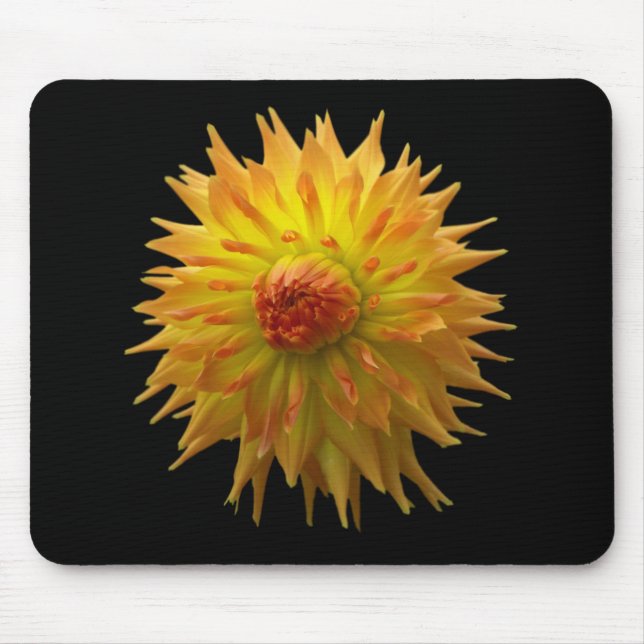 Jennie On Black Mouse Pad (Front)
