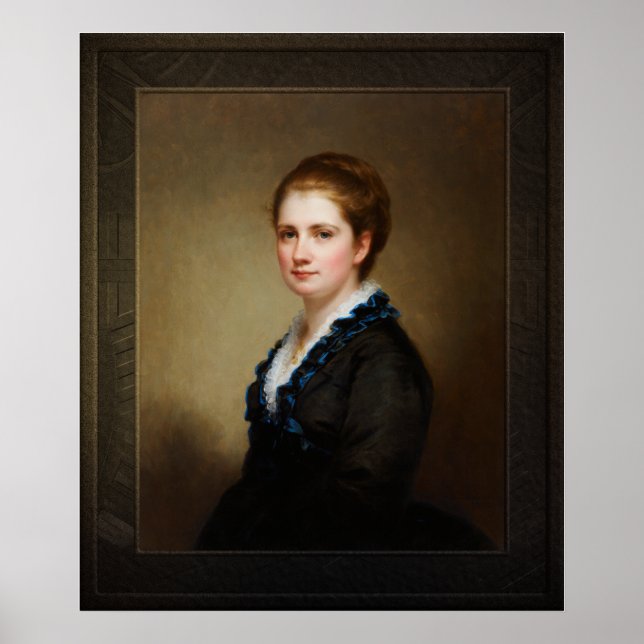 Jennie Walters Delano by George August Baker Jr. Poster (Front)