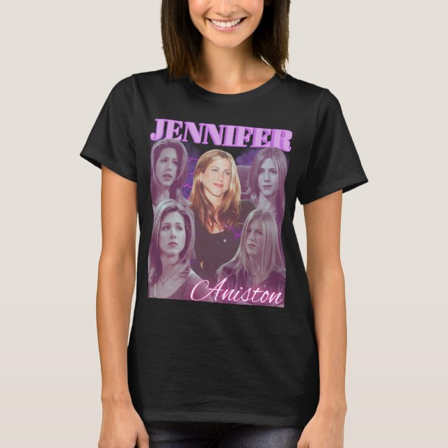 Jennifer Aniston Friends Vintage Bootleg T-Shirt (Front)