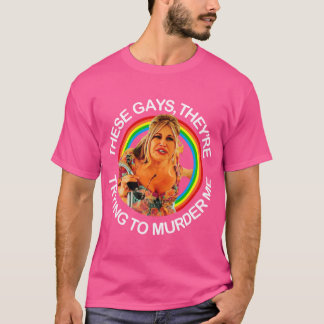 Jennifer Coolidge quotehese Gaysheyre trying to mu T-Shirt