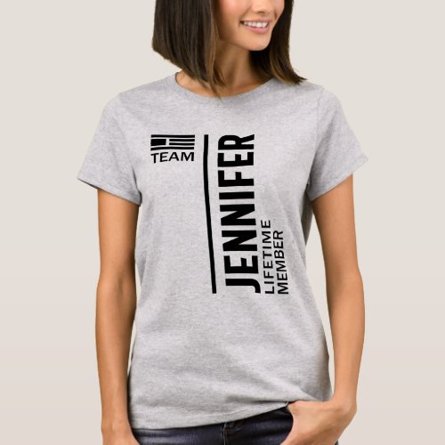 Jennifer Personalized Name Birthday Gift T_Shirt