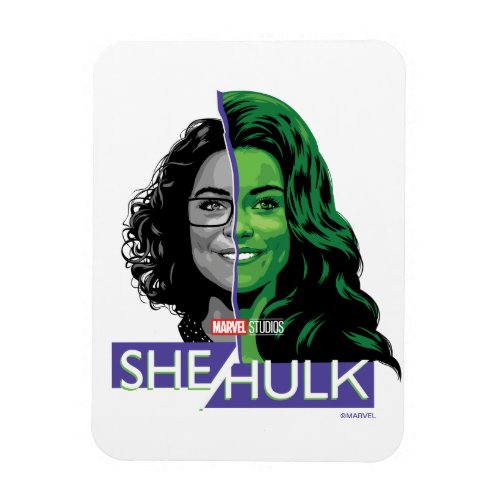 Jennifer Walters She_Hulk Dual Face Graphic Magnet