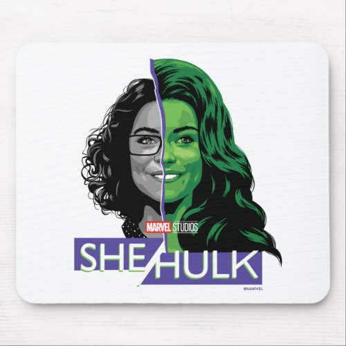 Jennifer Walters She_Hulk Dual Face Graphic Mouse Pad