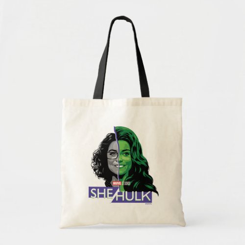 Jennifer Walters She_Hulk Dual Face Graphic Tote Bag