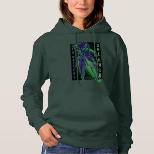 Jennifer Walters She-Hulk Dual Pose Graphic Hoodie