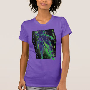 Jennifer Walters She-Hulk Dual Pose Graphic T-Shirt
