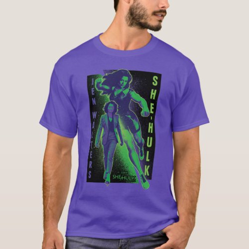 Jennifer Walters She_Hulk Dual Pose Graphic T_Shirt