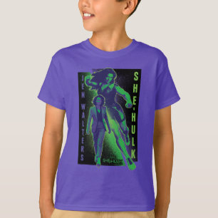 Jennifer Walters She-Hulk Dual Pose Graphic T-Shirt