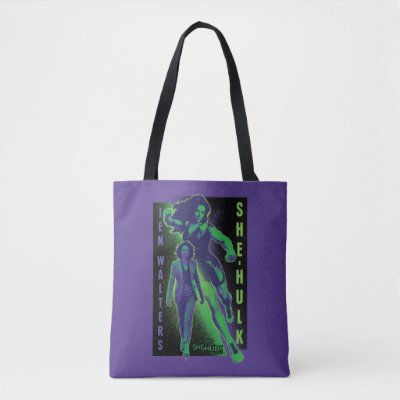 Jennifer Walters She-Hulk Dual Pose Graphic Tote Bag