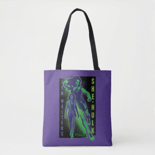 Jennifer Walters She_Hulk Dual Pose Graphic Tote Bag