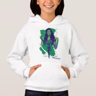 Jennifer Walters She-Hulk Explosive Graphic Hoodie