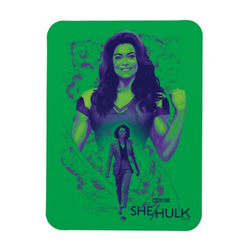 Jennifer Walters She_Hulk Explosive Graphic Magnet