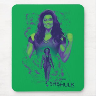 Jennifer Walters She-Hulk Explosive Graphic Mouse Pad