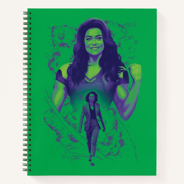 Jennifer Walters She-Hulk Explosive Graphic Notebook (Front)